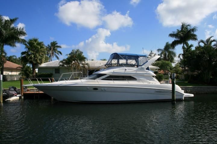 Used Power Monohull for Sale 2001 Express Bridge 45 